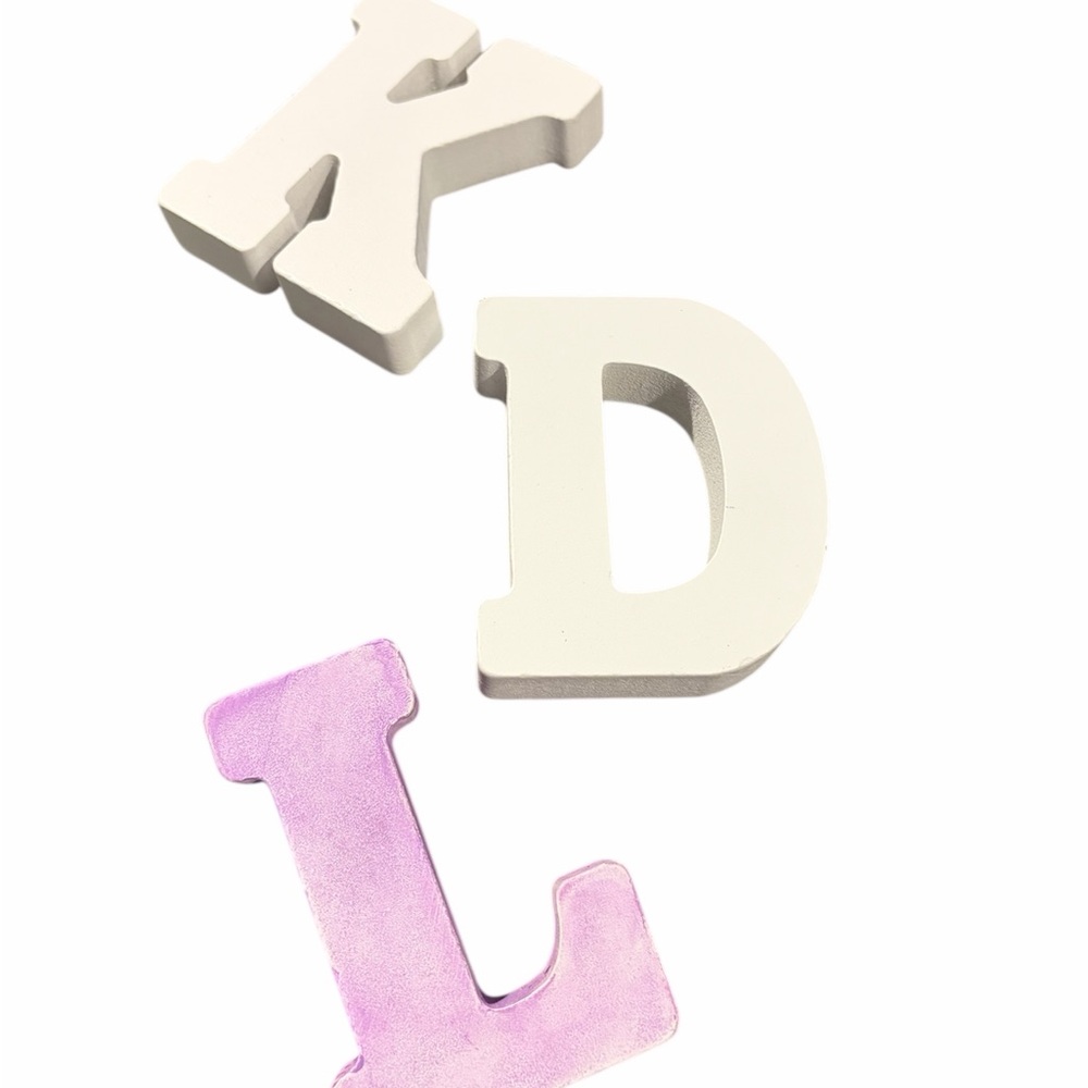 Chic Cream Decorative Letters - Picture 12 of 16